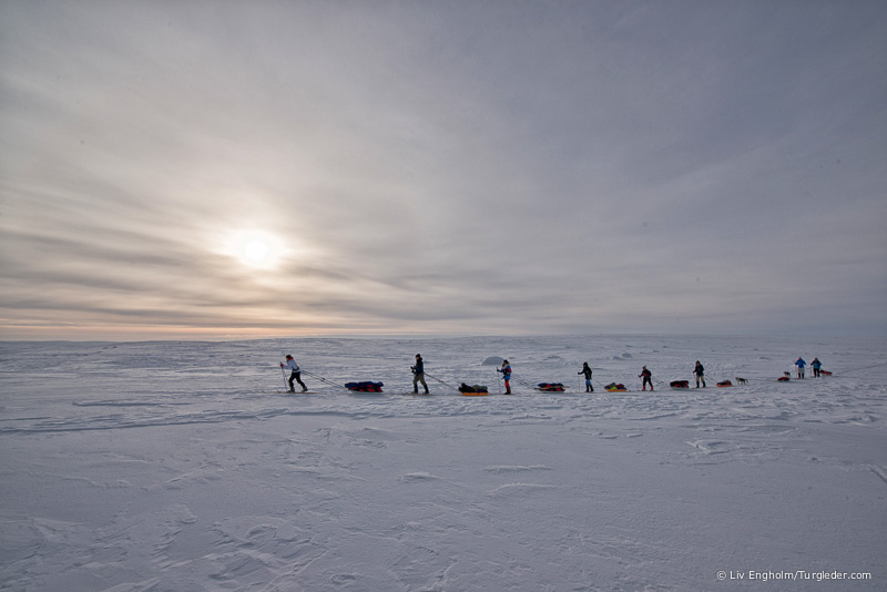 Finnmark Plateau West-East skiing expedition 