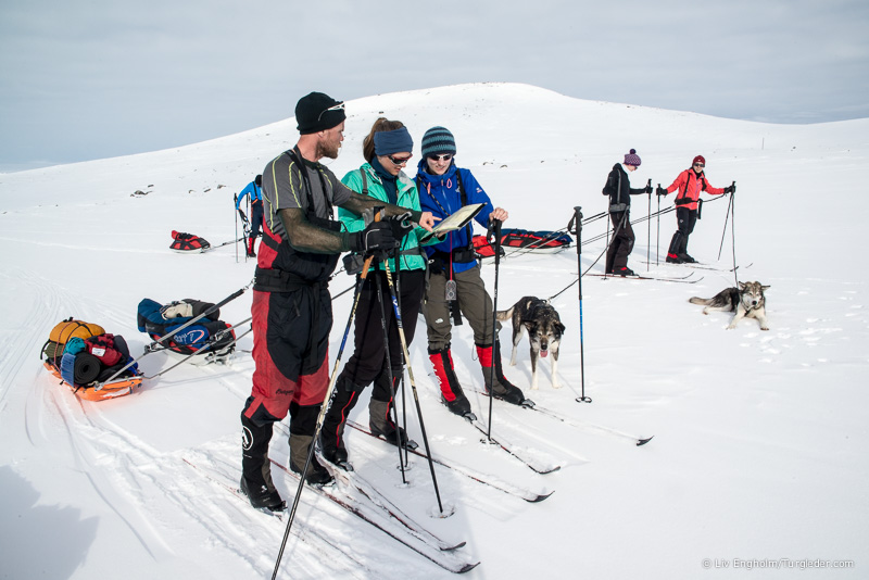 Finnmark Plateau West-East skiing expedition 