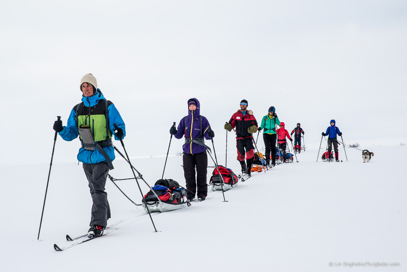 Finnmark Plateau West-East skiing expedition 