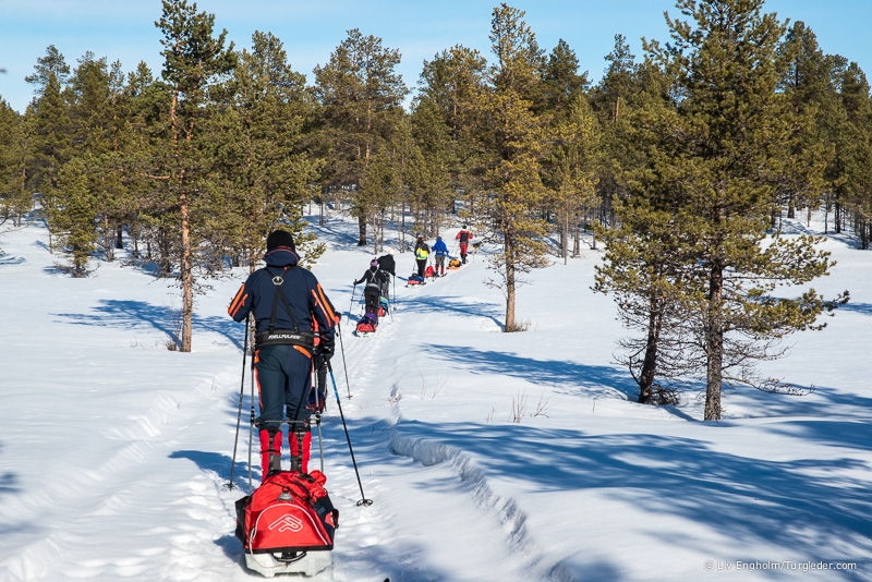 Finnmark Plateau West-East skiing expedition 