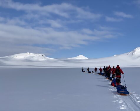 Skiing expedition to Ny Ålesund – Spitsbergen. 15 days