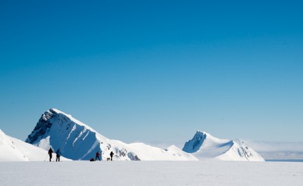 Spitsbergen spring skiing expedition at 78° North. 10 days