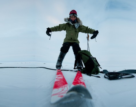 Cross country skiing day