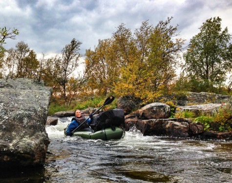 Packrafting in Stabbursdalen National Park. 9 days